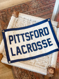 PITTSFORD LACROSSE VINTAGE BANNER