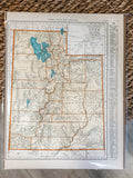VINTAGE MAPS - USA STATES