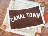 CANAL TOWN VINTAGE BANNER