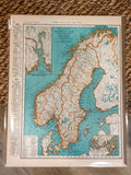 VINTAGE MAPS - EUROPE