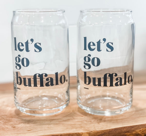 Let’s Go Buffalo Glassware