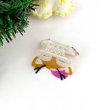 Christmas Reindeer Antler Hair Clip,Festive Winter Claw Clip