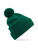 Beechfield Organic Cotton Snowstar Beanie | Unisex | Breathable | 5 Colours | One Size: Classic Red / One Size