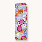 Floral Bookmark | Bookish & Reading: Blue Stripes