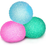 Maltose Stress Relief Ball glitter squishy toy-random color: 4cm Textured ball
