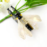 🐝 Queen Bee Elegance – Acetate Honeybee Claw Clip: Yellow