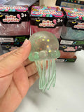 Sequin Glitter jellyfish squishy sensory toy-no brand: Jelly Green-Highly recommended