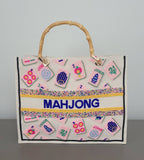 BAMBOO MAHJONG TOTE