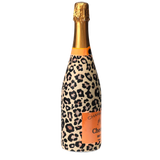 Tan Leopard Champagne Bottle Wrap