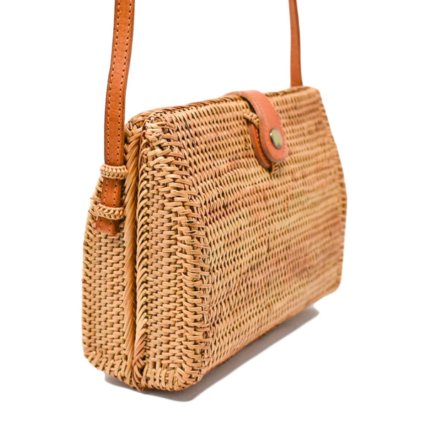 Bridget Rattan Bag & Clutch