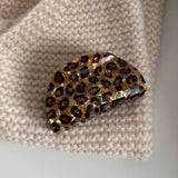 Vintage Leopard Print Acetate Hair Claw Clip MK2PPM6W6HCP541: C2