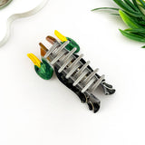 Creative Mallard Duck Acetate Animal Hair Claw: Gray