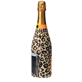 Tan Leopard Champagne Bottle Wrap