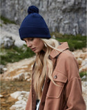 Beechfield Organic Cotton Snowstar Beanie | Unisex | Breathable | 5 Colours | One Size: Classic Red / One Size