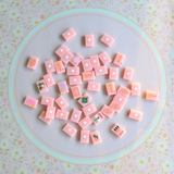 PEACHES N CREAM MAHJONG MAT