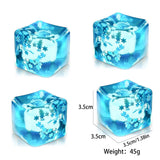 Maltose squishy fidget toy Portable Stress Relief toy: 4cm diamond-random color