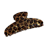 Vintage Leopard Print Acetate Hair Claw Clip MK2PPM6W6HCP541: C2