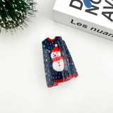 Sweater Style Hair Clip, Christmas Claw Clip: B