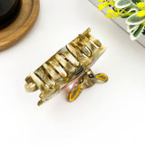 Cute Sitting Deer Hair Claw Clip, Acetate  Animal Hair Clips: Deer
