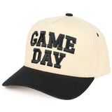C.C GAME DAY Embroidered Cotton Baseball Cap: Navy