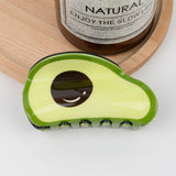 Cute Fruit And Vegetable Hair Claw Clip: Avocados