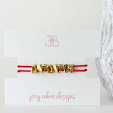 Sorority Cord Bracelet: ♡APHI♡