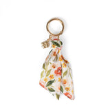 Floral Satin Keychain: Primrose Petals