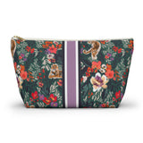 Britt Mills Mahjong Tile Pouch: Palm Beach Teal