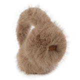 Solid Color Long Fur Winter Earmuff: TPE / ONESIZE
