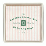 MAHJONG SOCIAL CLUB NAPKIN HOLDER