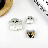 White Ghost Hair Claw,Halloween Hair Clip: Ghost