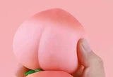 Peach 🍑 Keen Squishy – Squishy Sensory Stress Relief Toy