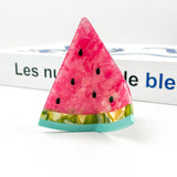 Triangular Watermelon Claw Clip, Acetate Fruit Hair Clip