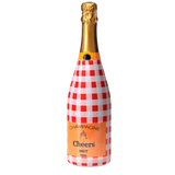Red & White Gingham  Champagne