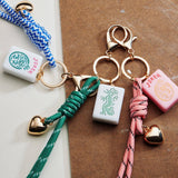 MAHJONG BAG CHARM KEY CHAIN