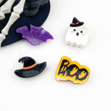 Halloween Mini Hair Clips, Ghost & Bat Cute Hair Accessories: Hat