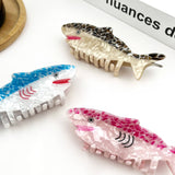 Shark Hair Claw Clip, Ocean Series Hair Clamp: Blue