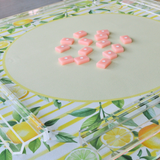 LEMON CITRUS MAHJONG FRUIT MAT