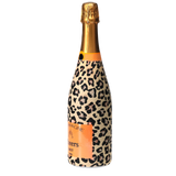 Tan Leopard Champagne Bottle Wrap