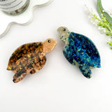 🐢 Stylish Sea Turtle Hair Claw – Trendy PVC Animal Clip: Green