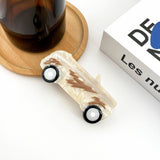 Convertible Car Hair Clip, Beige Car Claw Clip