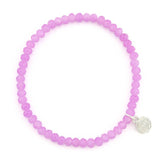 Knoxville 4mm Crystal Bracelet- Lilac