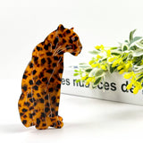 Jaguar Hair Clip,Animal Acetate Claw Clip: B1