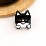 Mini Dog Series Hair Claw Clips, Cute Puppy Animal Hair Clip: K