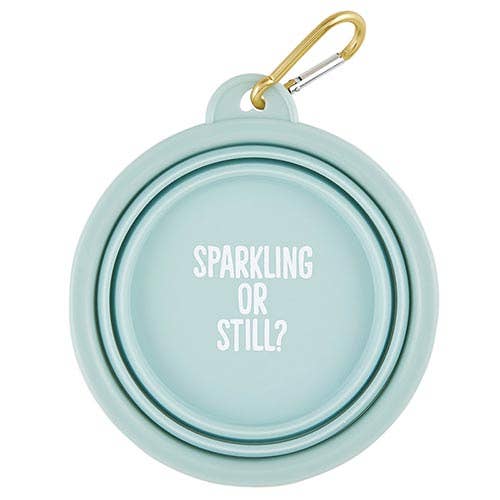 SPARKLING OR STILL COLLAPSIBLE PET BOWL