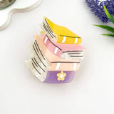 Book & Pen Acetate Hair Claw Clip – Creative Design: Pen