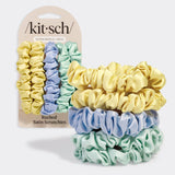 SATIN RUCHED SCRUNCHIES