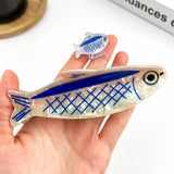 Sardine-Shaped Hair Claw Clip, Ocean Style Hair Clip: Mini Clip
