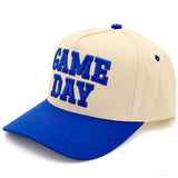 C.C GAME DAY Embroidered Cotton Baseball Cap: Navy