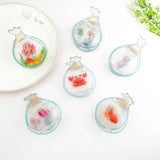 New Design Fish in Transparent Bag Acrylic Hair Claw Clip: Goldfish
